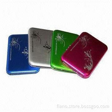 2.5-inch External Hard Disk Drives, USB2.0, 750GB and 1TB Capacity